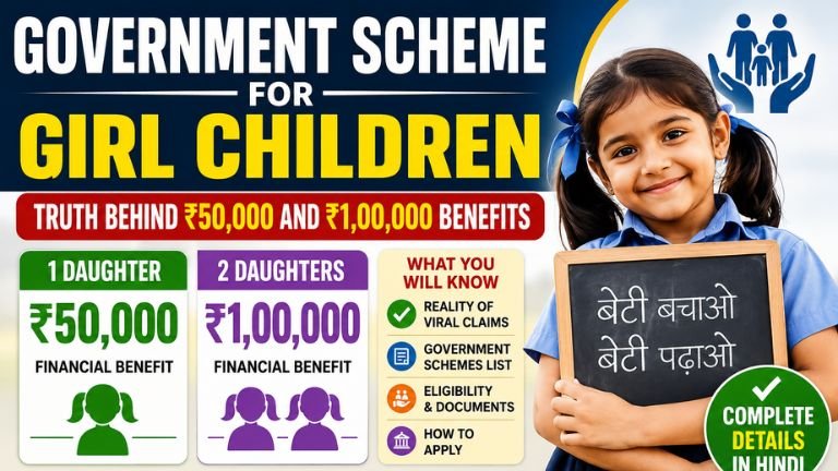 Government Scheme for Girl Children